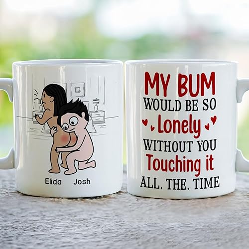 Miniatura 9 de Taza Kamasutra personalizada, regalos del día de San Valentín para esposa, divertida taza de aniversario para ella, regalos de inauguración de la