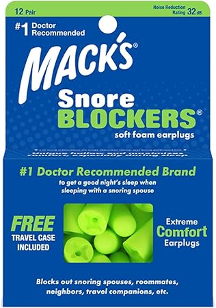 Amazon Mack S いびき対策 耳栓 スノォールブロッカーズ ソフトフォーム 12ペア 24個入り パートナーのいびき対策に Mack S Pillow 耳栓 Amazon Mack S いびき対策 耳栓 スノォールブロッカーズ ソフトフォーム 12ペア 24個入り パートナーのいびき対策に Mack S Pillow 耳栓