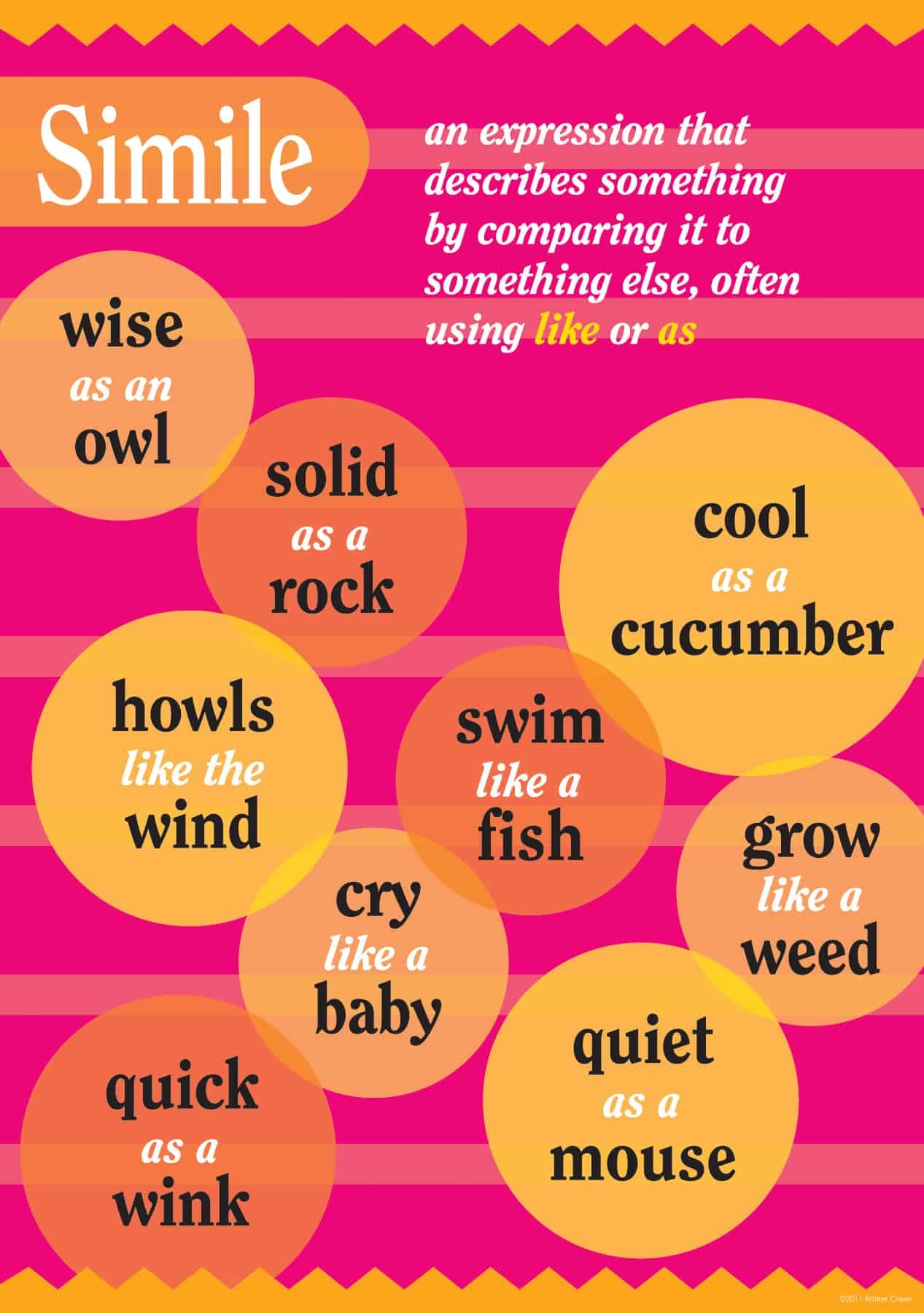 Simile For Kids