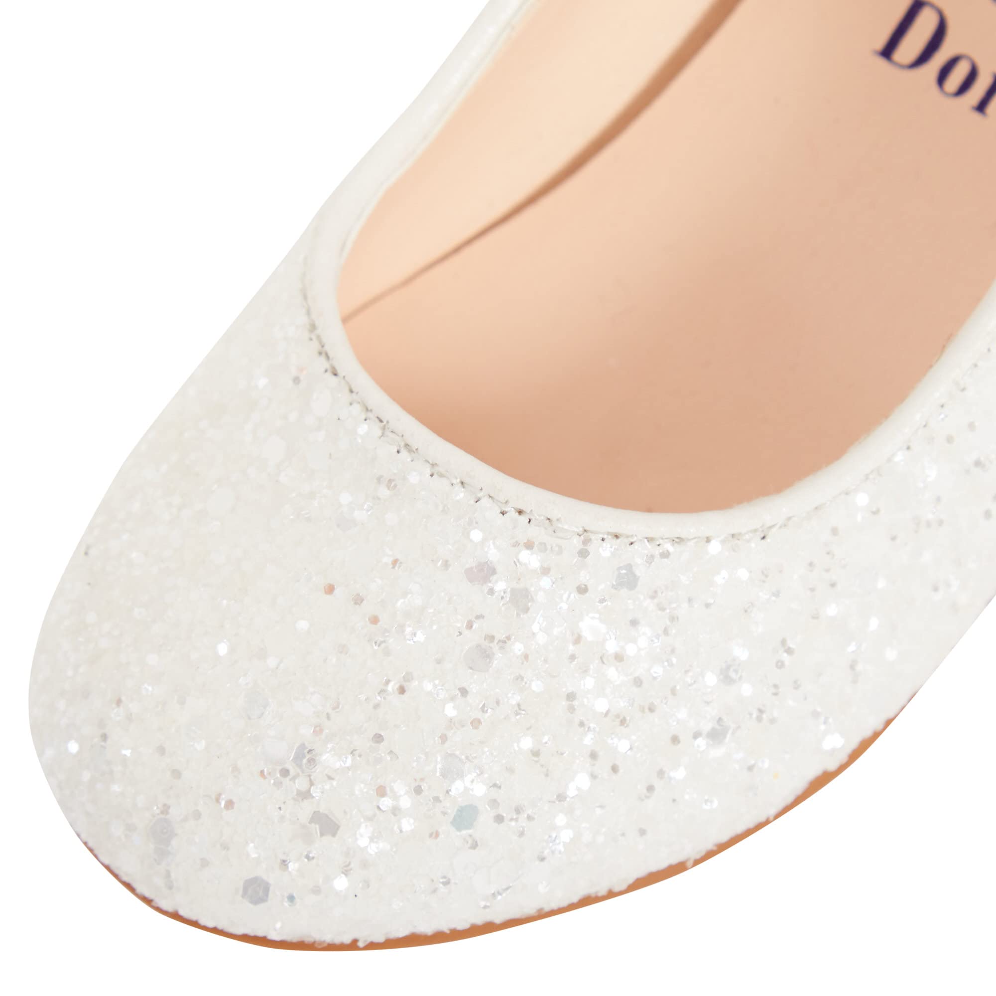 Lora Dora Chaussures Mary Jane de fête à Talon Bas avec Bride pour Fillettes