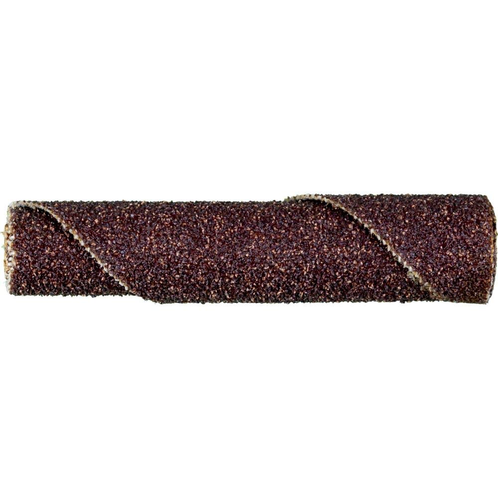 PFERD 41546 Untapered Cartridge Roll, Aluminum Oxide A, 3/8" Diameter x 2" Length, 1/8" Arbor Hole, 80 Grit, 24000 Max RPM (Pack of 50)