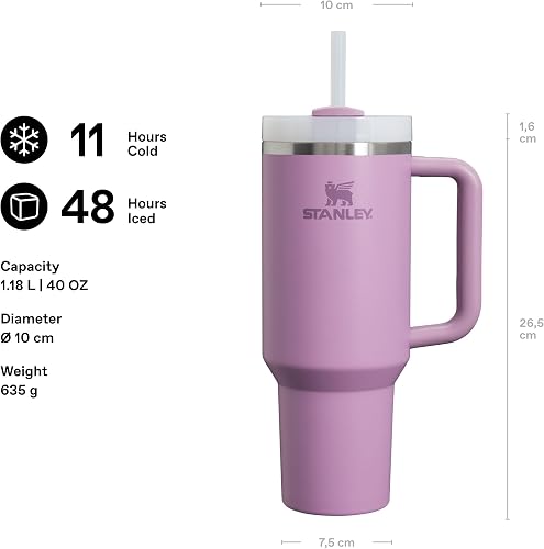 Stanley 1913 Quencher Mug Isotherme avec Paille 1.2L - Lilac - 2