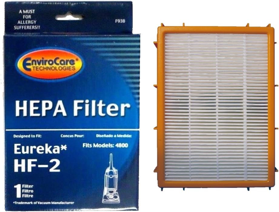 EnviroCare 1 Eureka HF2 HEPA Pleated Vacuum Filter Ultra