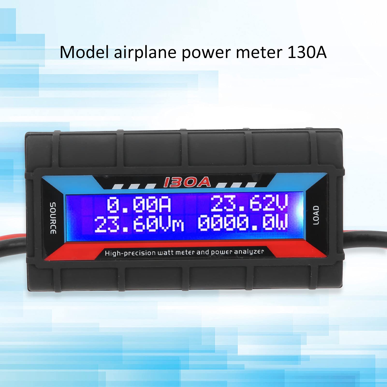 Model Airplane Power Meter, Excellent Performance Battery Power Analyzer for RC Model Aircraft