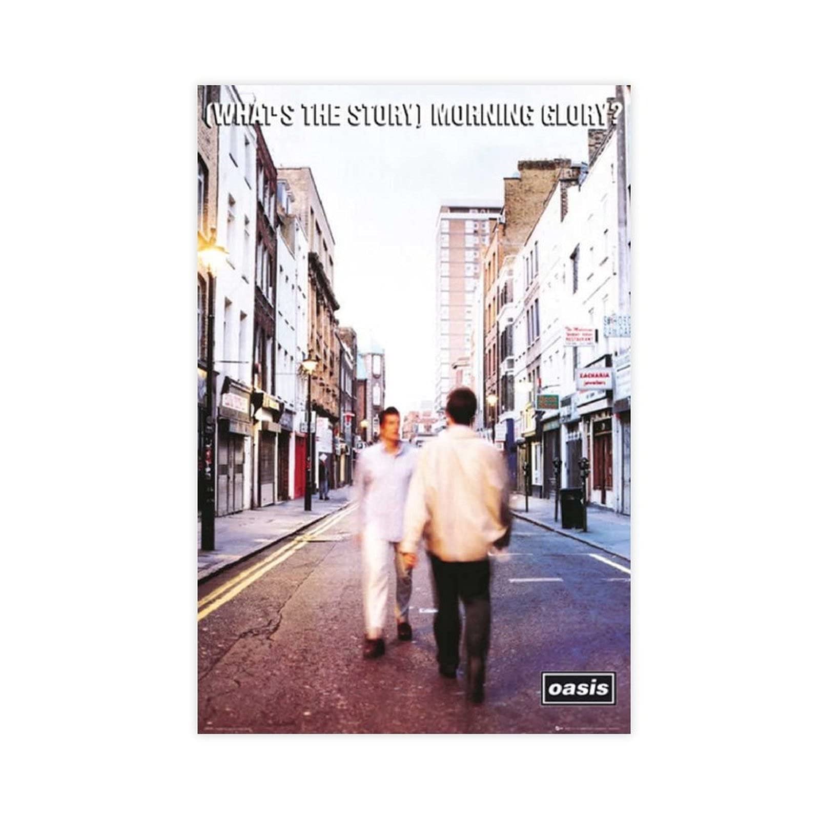 (What's the Story) Morning Glory? ポスター Oasis Whats The Story Morning Glory Album Cover Canvas