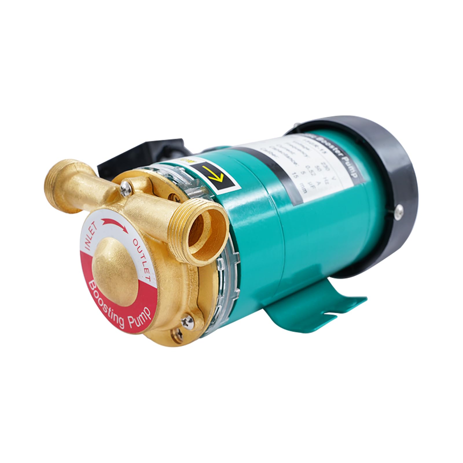 Pompa dell'acqua da giardino, pompa di circolazione per acqua calda, pompa di circolazione 120 W, portata massima 25 l, 6,6 GPM, per la casa e il giardino