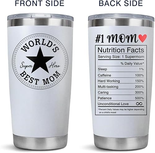 Miniatura 2 de Worlds Best Mom Ever Gifts - Regalos para el día de la madre de parte de la hija, regalos de cumpleaños para mamá, regalos de hijo y esposo, regalos