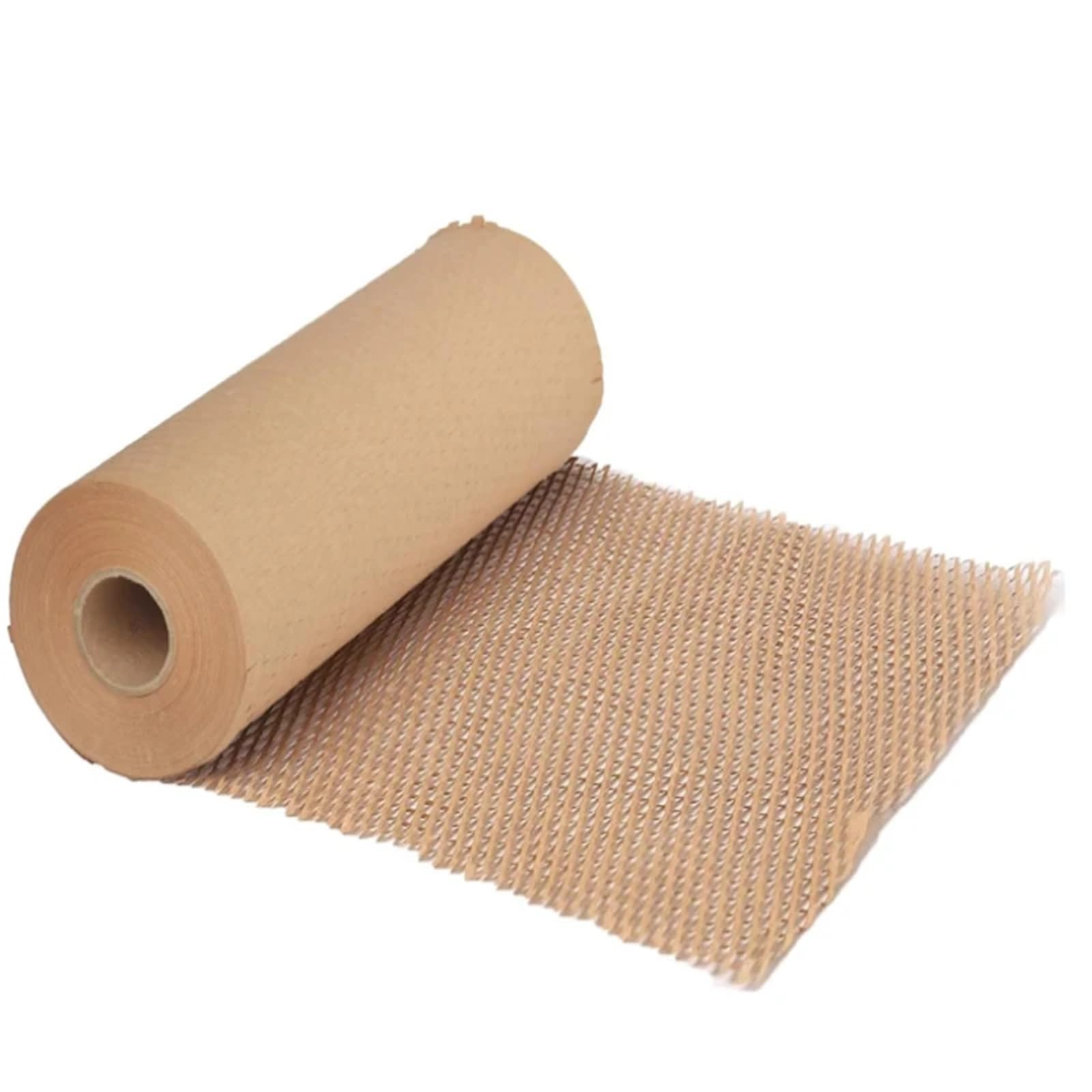 Honeycomb Paper Roll 2/5/10M Honeycomb Packing Paper Eco-friendly Cushioning Wrap Roll For Moving/Shipping Biodegradable Recyclable Bouquet packaging(1PC,W30cm X L10m)