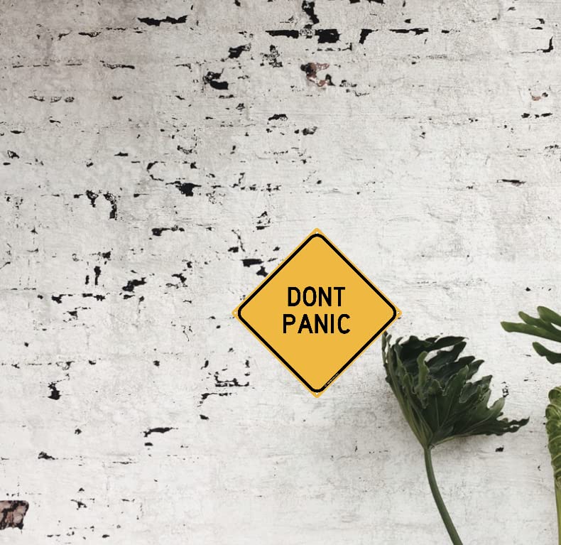 Amazon.com: Don't Panic 12