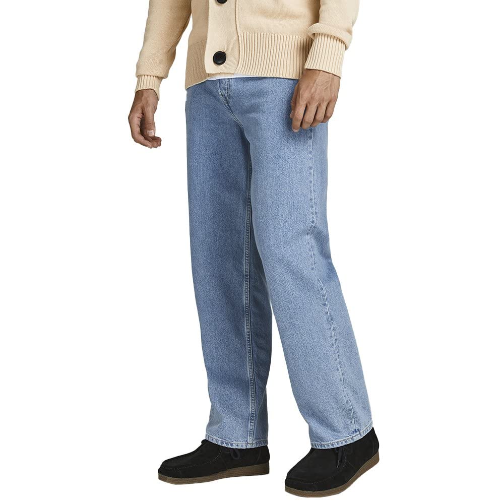 Jack&Jones - Jeans Da Uomo Jjiddie Jjoriginal Cj 911 Sn TC321 FW37, Blu Denim, 34/32-image