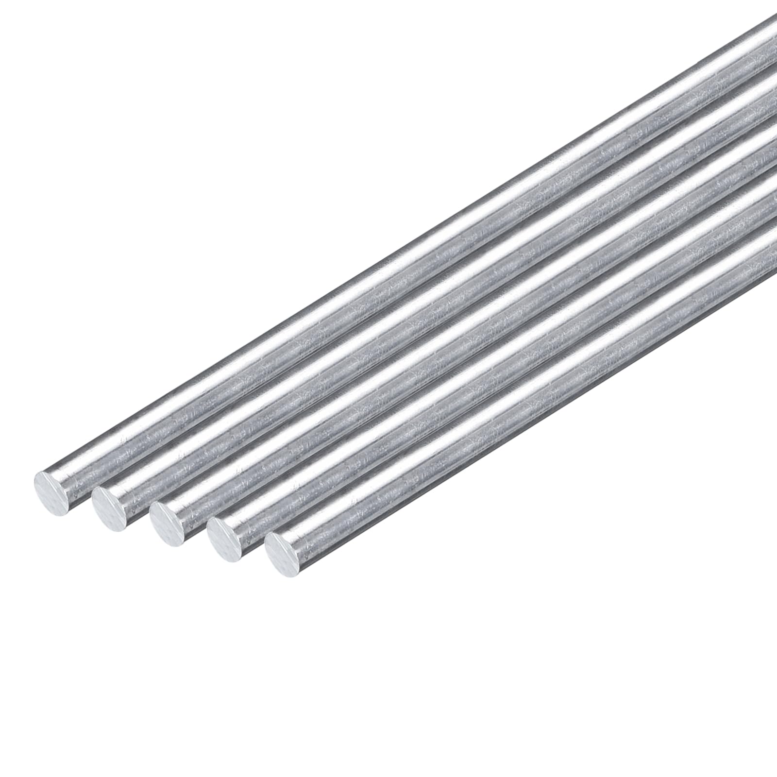 Aluminum Rods - 10 Pack 6mm Round Bars -17 Aluminum Rods - 10 Pack 6mm Round Bars -17