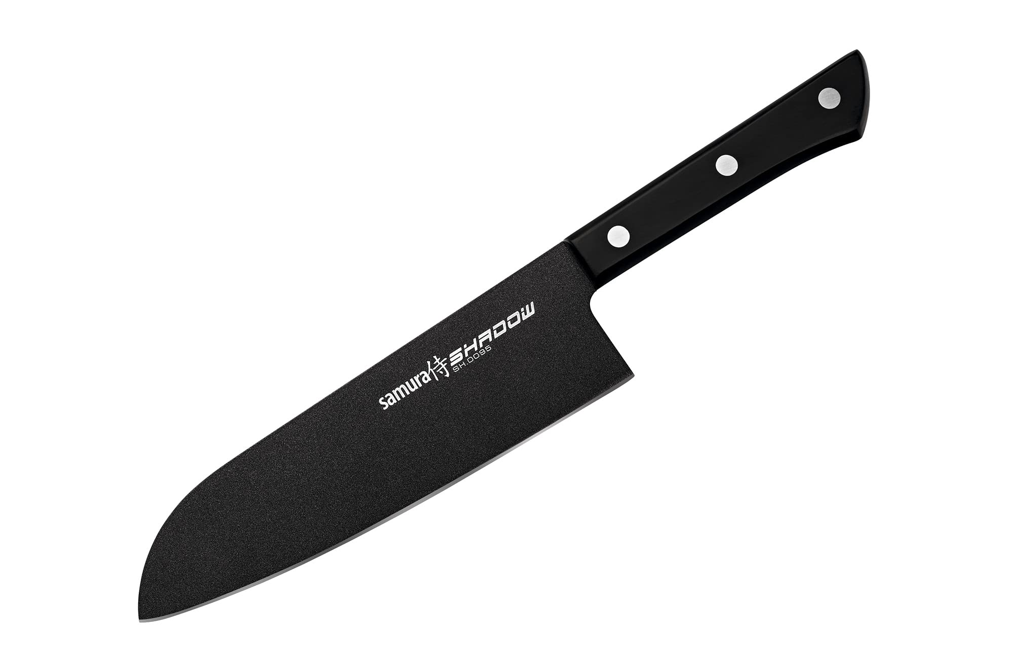 Samura SHADOW Gyuto knife with black non-stick coating 7.2"/182 mm