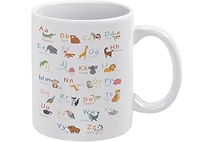 Alphabet ABC Animals Kids Mug