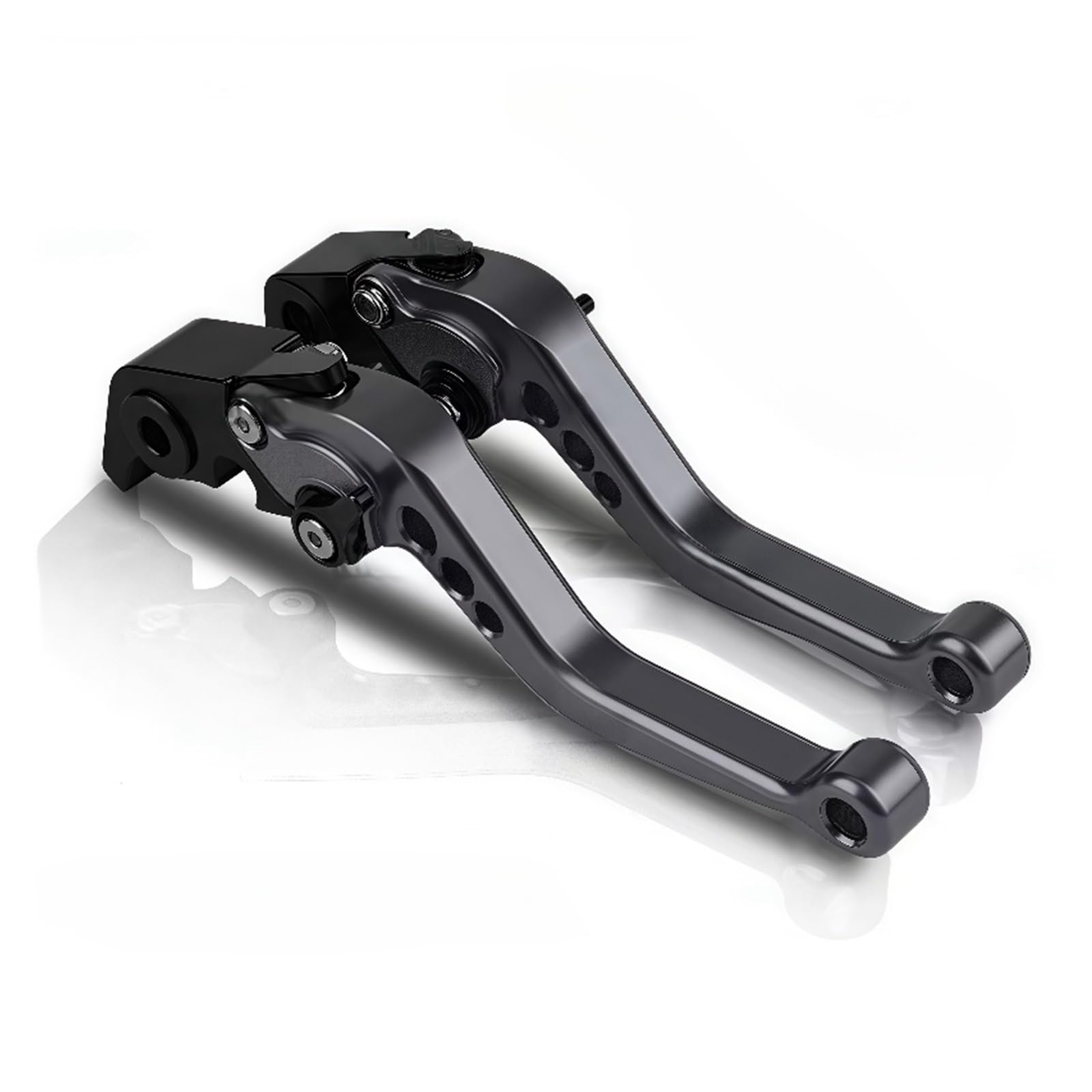 Mingbereit Titanium Motorcycle Brake Lever Motorcycle Cnc Adjustable Brake Clutch Lever Handle For Suzuki For Gsxr600 1997 1998 1999 2000 2001 2002 2003 Clutch Lever(Titanium)