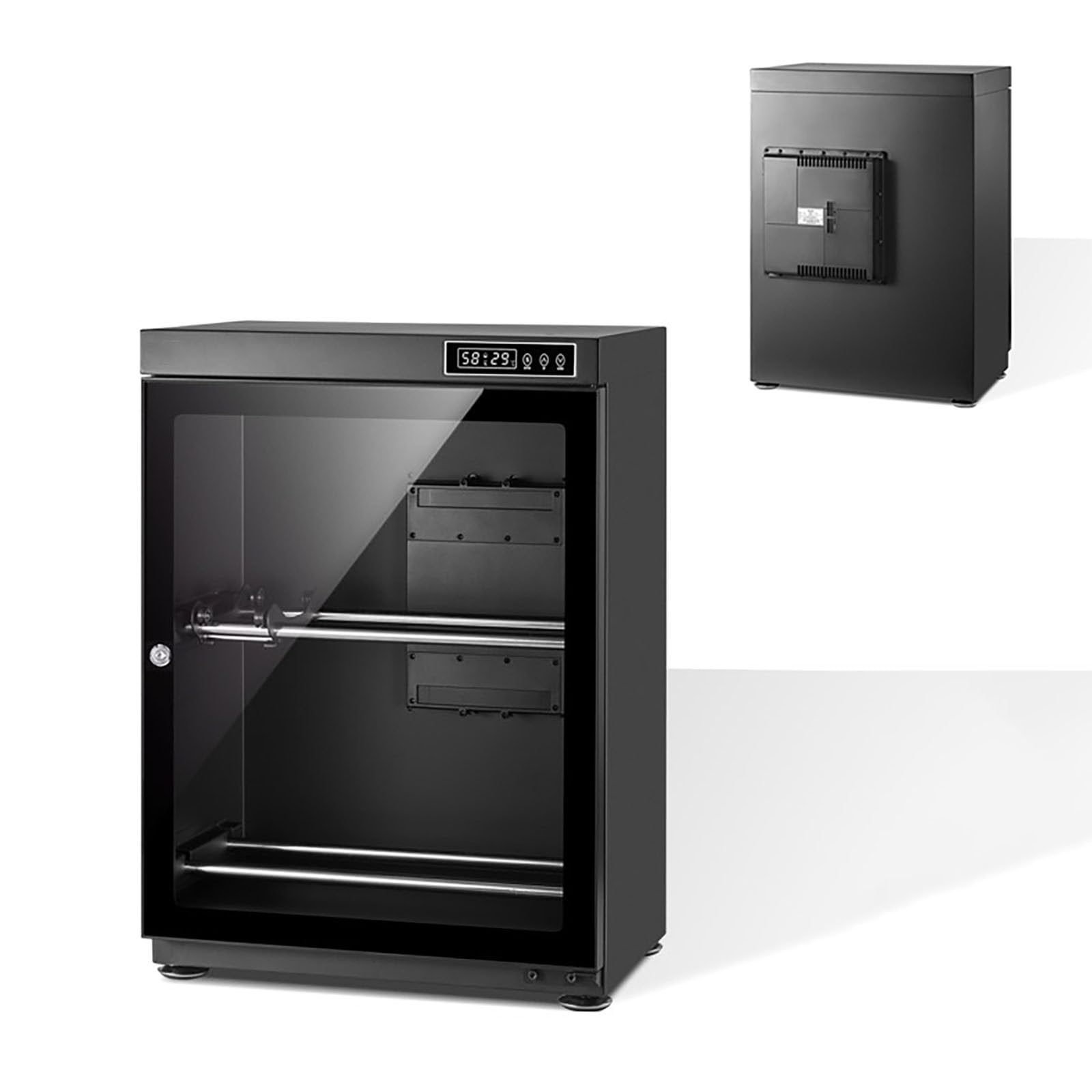 ALSUP Industrial 3D Filament Dry Cabinet, Large Capacity Filament Storage, RH15%-RH60% Humidity Control, Holds 10-12/15-21 Rolls Airtight Sealed Storage for 3D Printing Consumables 70L