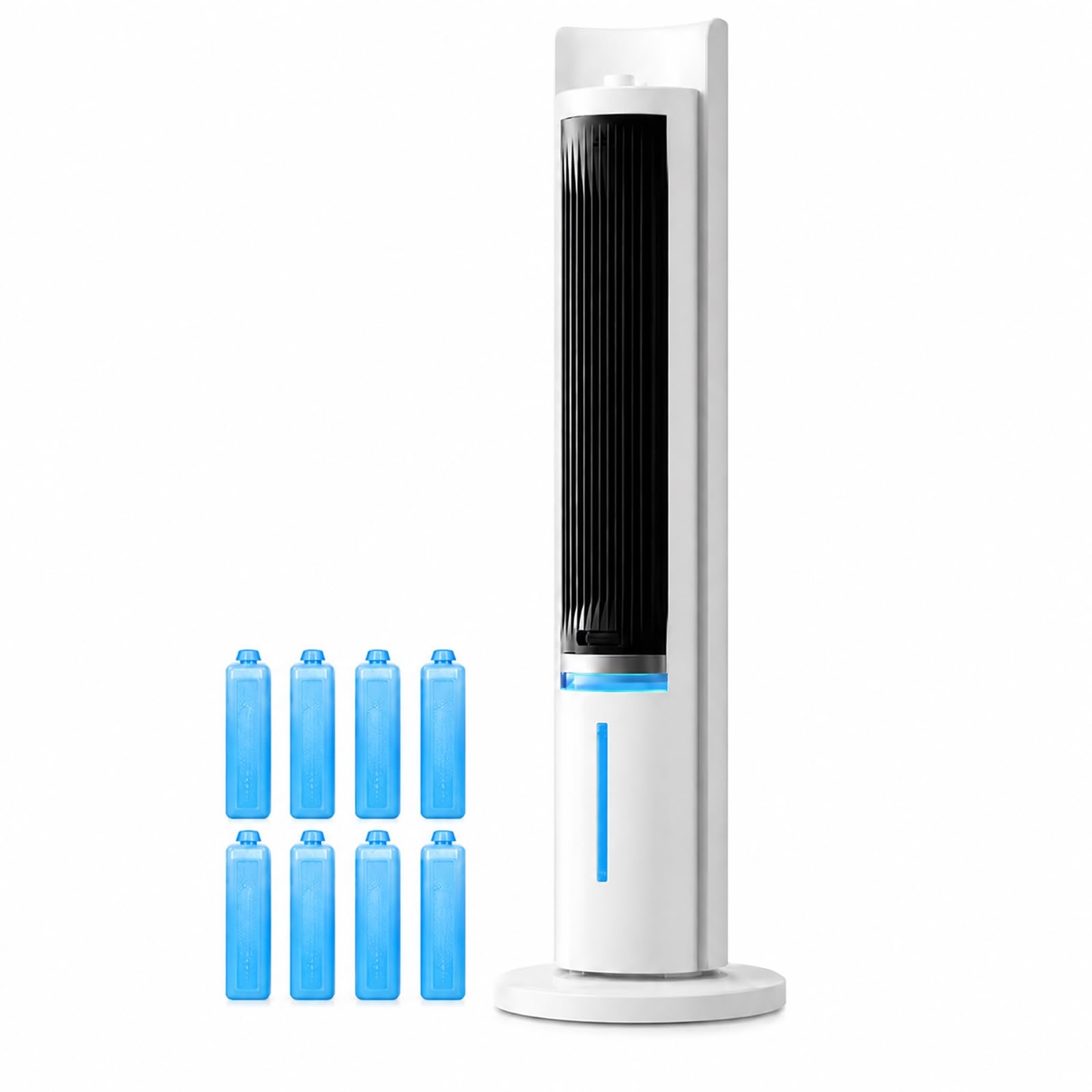 Standing Swamp Cooler, 3 Speed Wide Oscillating, Evaporative Air Cooler