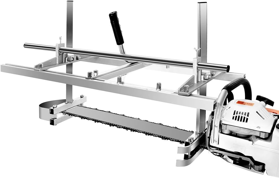 Portable Chainsaw Mill 36 Inchs Rail Mill Guide System