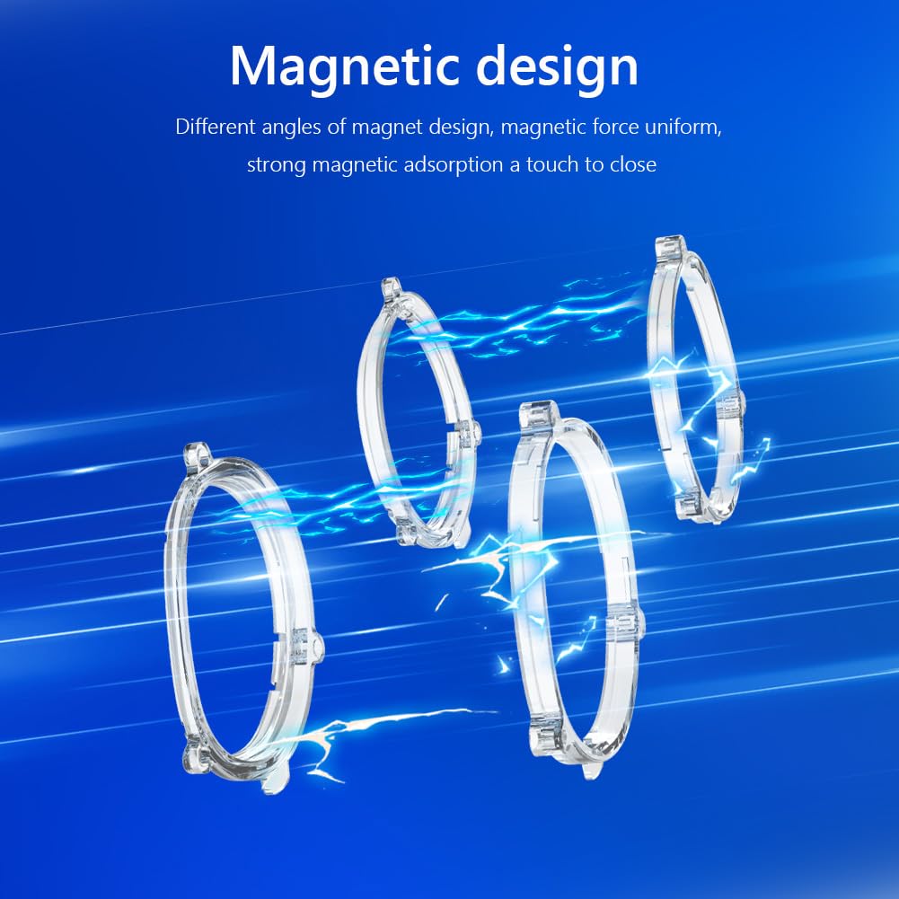 Montures de Protection de lentille magnétique et lentilles bloquant la lumière Bleue Anneau de Protection -Rayures Lunettes -lumière Bleue pour Meta/Oculus Quest 3 pour Quest3