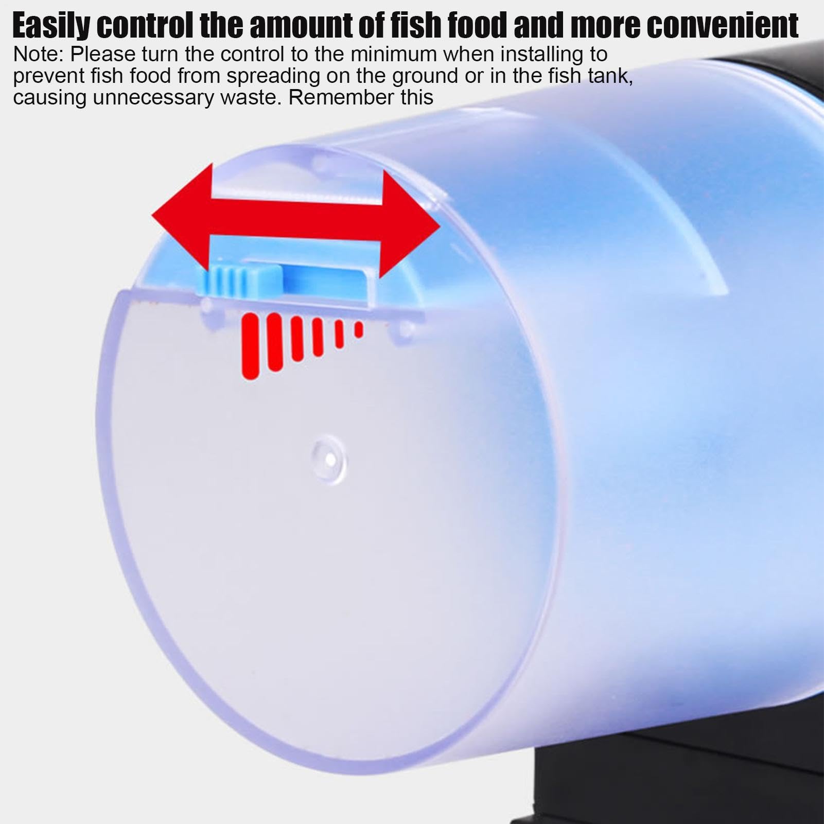 Distributeur Automatique De Nourriture Pour Poissons Distribution Stable | Nourrisseur Auto pour Poissons pendant les Vacances Pour Maison Bureau Aquarium Bassin Betta
