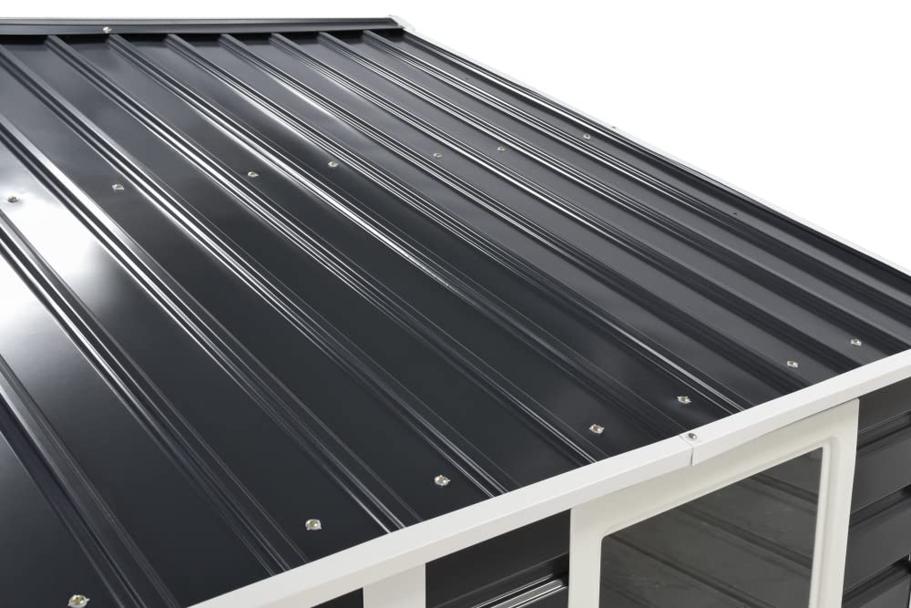 Casa de herramientas de metal Malmo 2,1 x 1,3 m Store Boss antracita