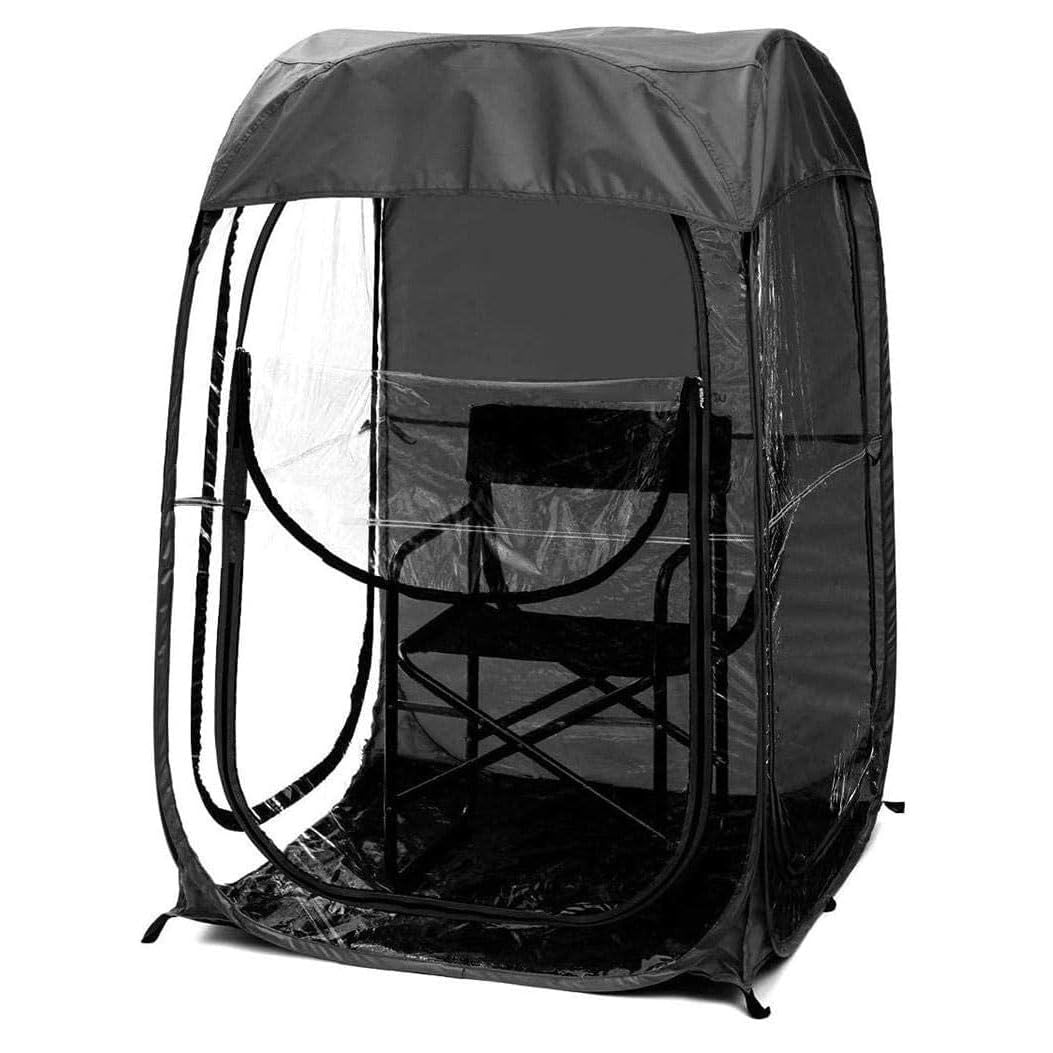 Tente météo – Abri d'extérieur instantané pour la pêche et le camping, protection contre le vent et la pluie, installation facile et portable