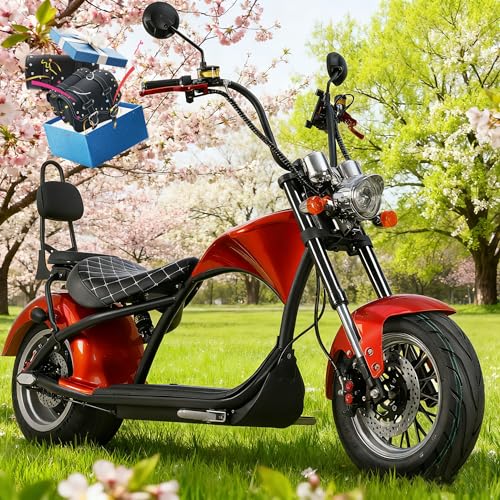 eAhora 2000W 37MPH M1 2 Seater Electric Motorcycle...