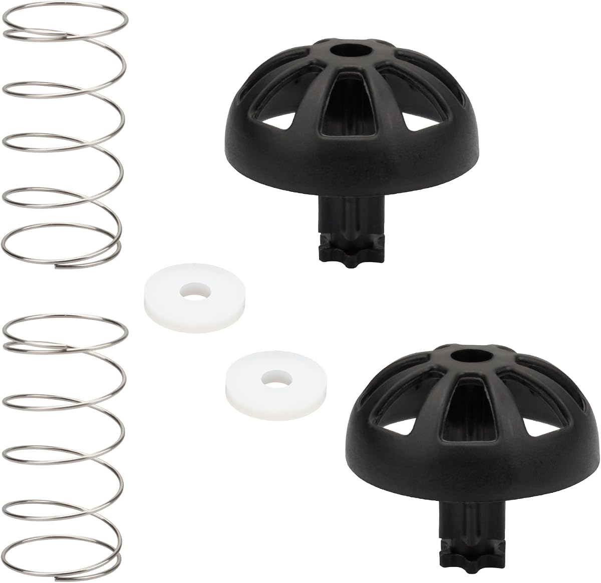 Showingo Coffee Replacement Brew Basket Spring Loaded Stopper Kits Compatible with Mr. Coffee 112435-000-000 185774-000-000 Hamilton 990117900 990237500 Coffee Machine Accessory（2 packs)
