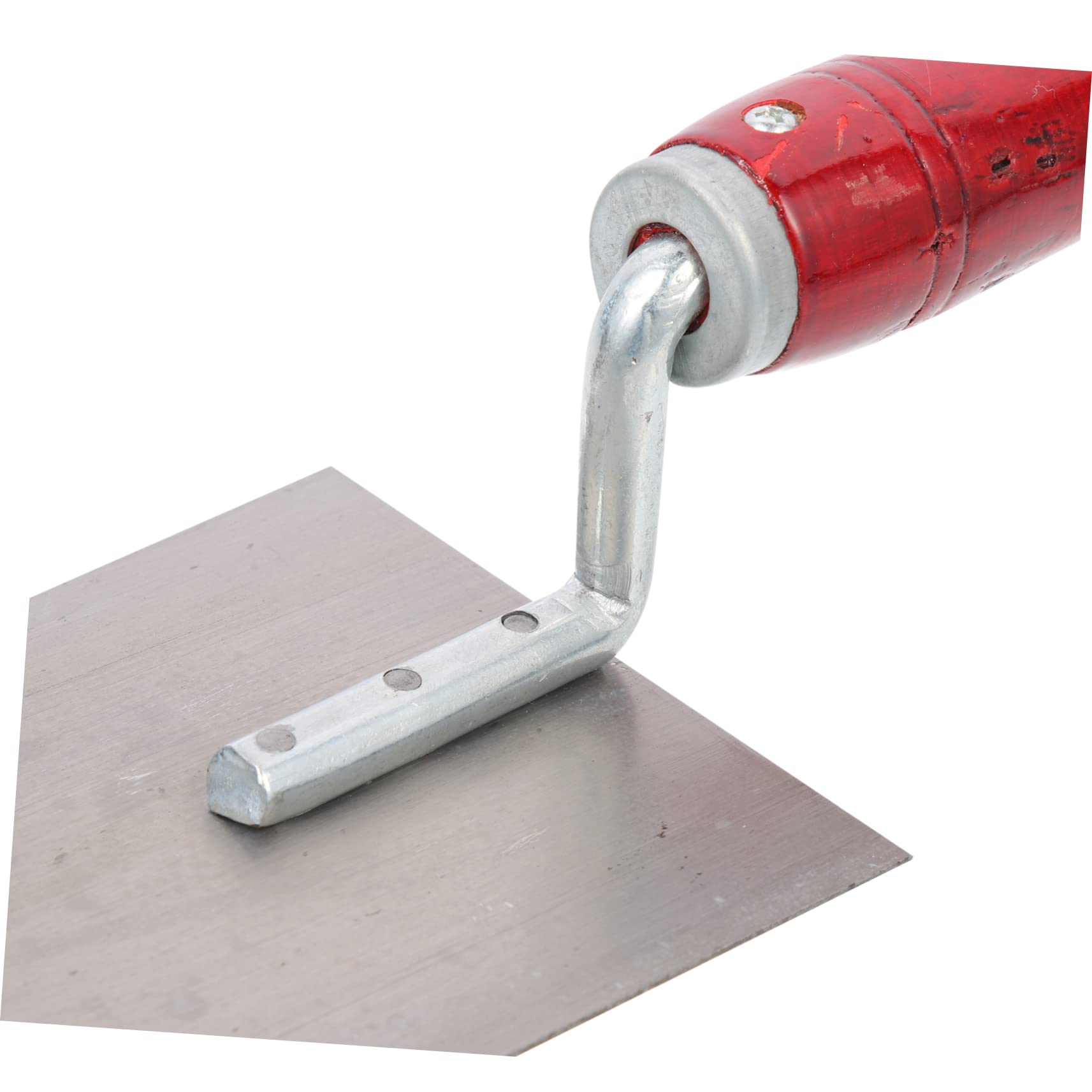 Frattone per Rasatura in Acciaio Inox 3 Pezzi Manico | Impugnatura in Legno, Design Rivettato, Livellamento e Sagomatura, Set Pratico per Lavorazioni Murarie