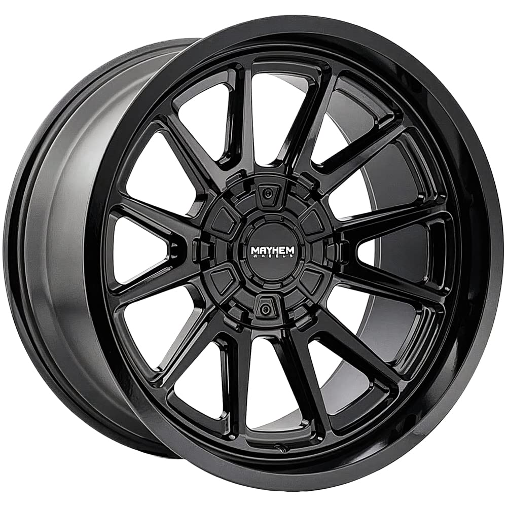 MAYHEM　RNR6,8ft DURA-FLEX5 FCS2 MAYHEM Intrepid 8116 Gloss Black 18X9 5-127/5-139.7 -12MM 87MM