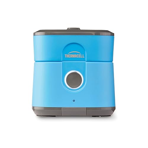 Thermacell Mosquito Repellent Radius, Gen 2.0, Rechargeable; Blue; Includes 12-Hour Mosquito Repellent Refill; No Candle or Flame, Long Lasting Deet Free Bug Spray Alternative - Blue