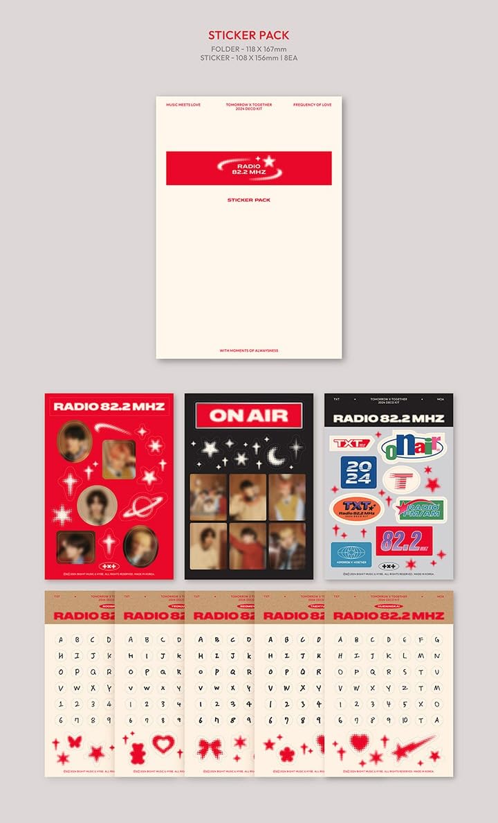 TXT - 2024 DECO KIT CD+Pre-Order Gift