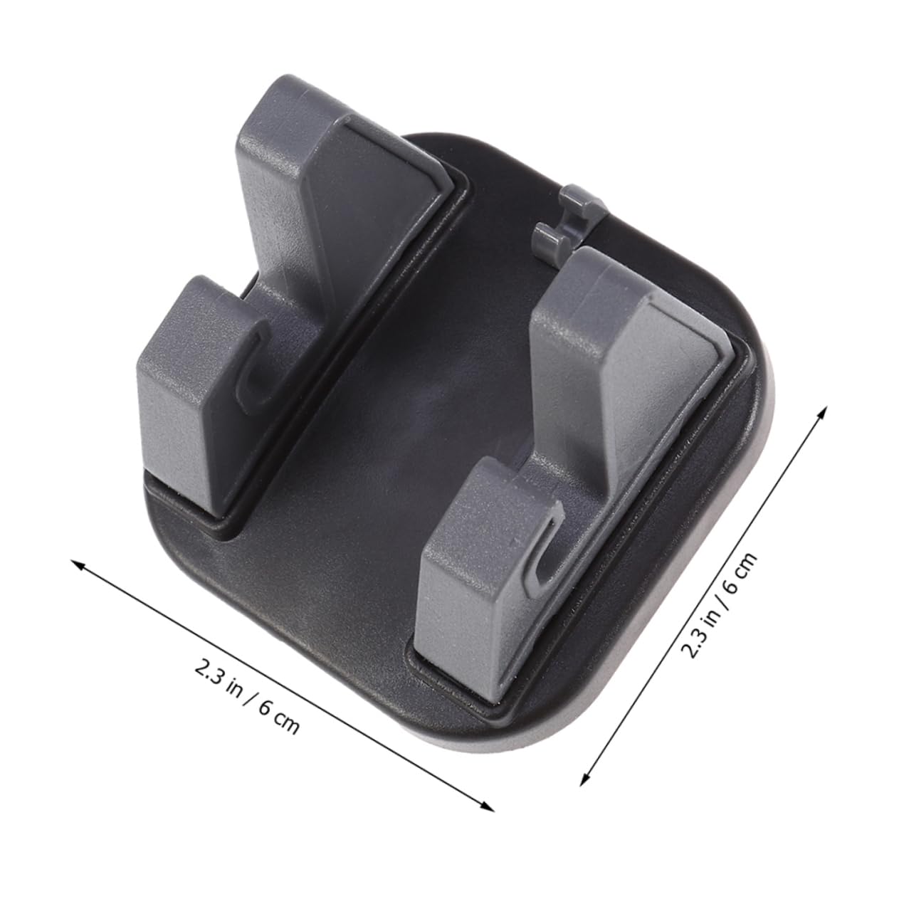 HOMSFOU Car Phone Mount Adhesive Holder Rotatable Dashboard Stand for Safe Driving Compatible with All Smartphones