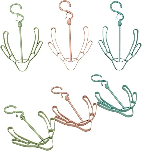 6 ganchos para zapatos, organizador de zapatos colgante, estante para zapatos colgante, colgador de secado de zapatos, gancho organizador en seco,