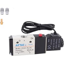 Solenoid Valve DC24V 3/2 Way AirTAC 3V310-10 3/8"PT Outlet Wire Normally Closed Air Pneumatic Electric