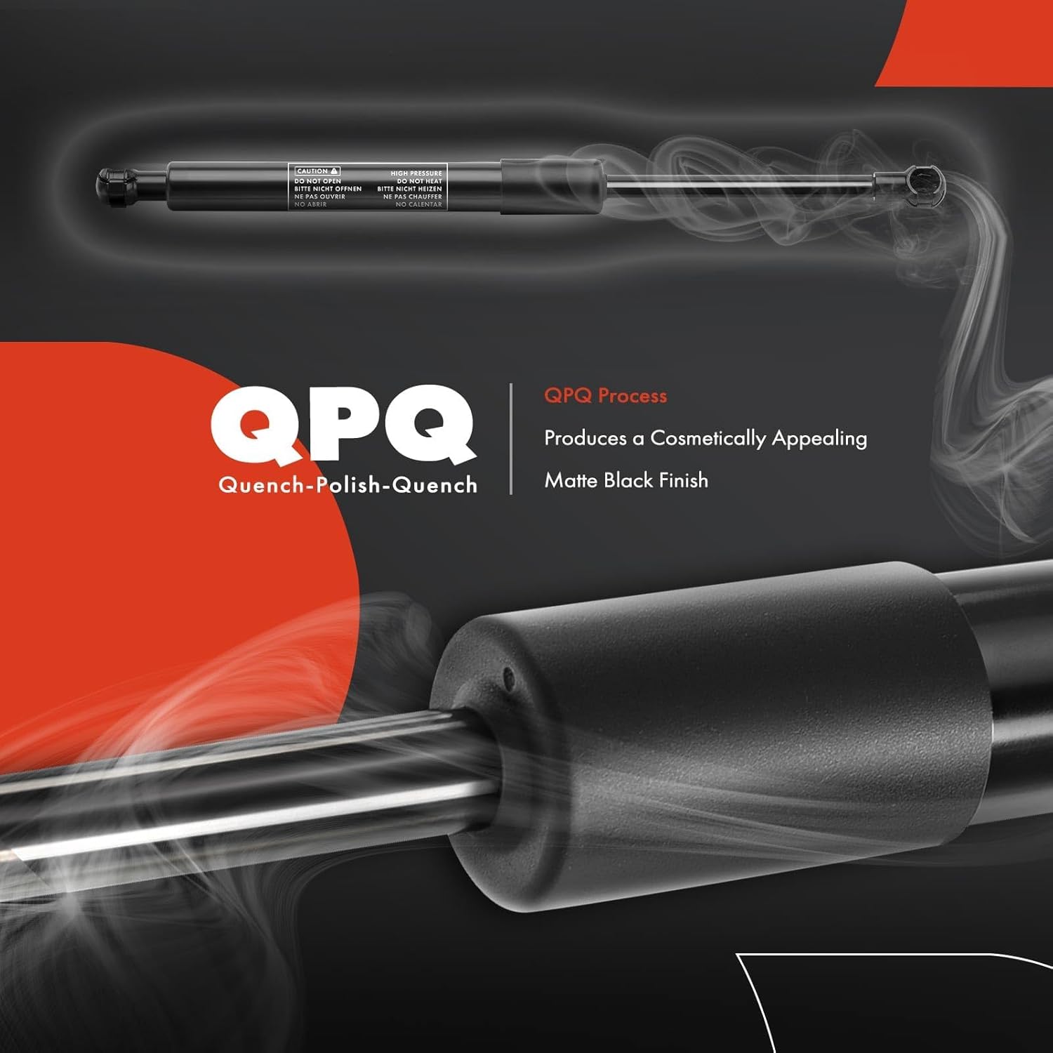 A-Premium Tailgate Assist & 2PC Tailgate Support Cable Compatible with Chevrolet Silverado 1500 2007-2016, Silverado 2500 3500 HD 2007-2016 & GMC Sierra 1500, Sierra 2500 3500 HD Rear Tailgate