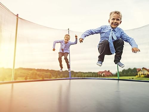Miniatura 5 de Trampoline Pro Blue 15 Ft 14 ft 12ft Trampoline Spring Cover, with Easy Install Split Design, Universal Trampoline Pad Replacement