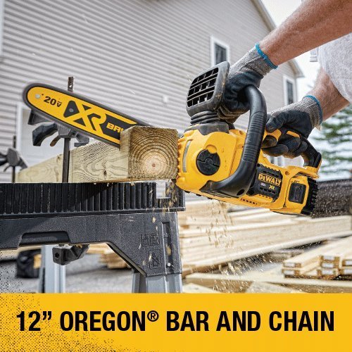 DEWALT DCCS620BR 20V MAX XR Compact 12 in. Cordless Chainsaw (Tool Only, No Battery or Charger) (Renewed)