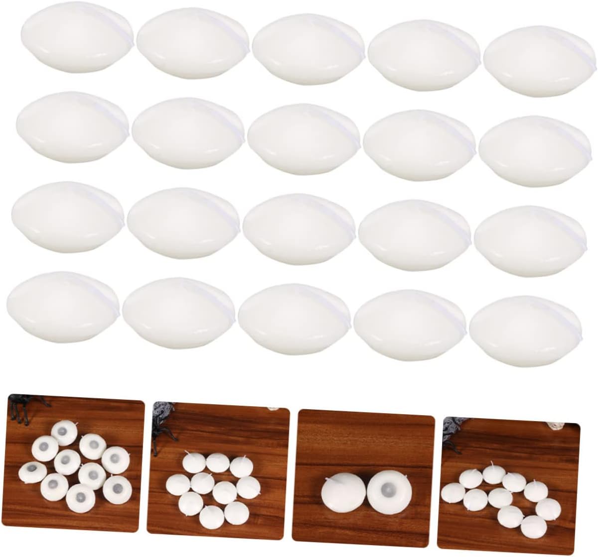 100pcs Adorable Floating Candles for Wedding Decorations Reception Outdoor Events Elegant Lighting