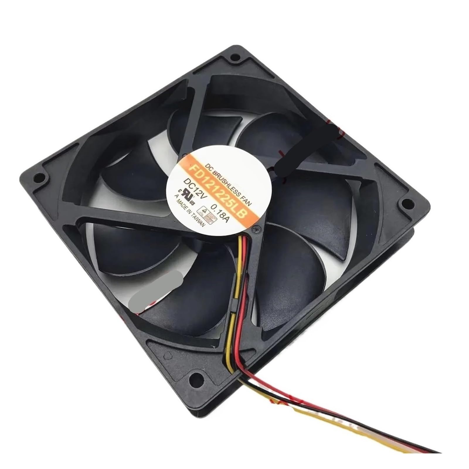 YMUGUEGH FD121225LB DC12V 0.18A 4-wire Cooling Fan