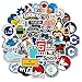 TOSSPER 50 Pz Programmazione Sticker Technology Software Programmi I Dati del Computer Adesivi per Geek Telefono del Computer Portatile Notebook Stile Casuale
