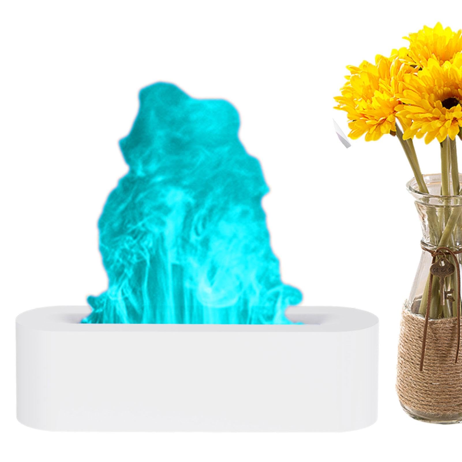 Diffusore di fiamma | Diffusore di olio USB per camera da | 7 colori cangianti, purificatore d'aria per camera da , diffusore di oli per aromaterapia, diffusore d'aria silenzioso p