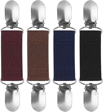 Tyqour 3er Set Vintage Pullover Clips - Silber Cardigan Clips Für Kleider & Blusen