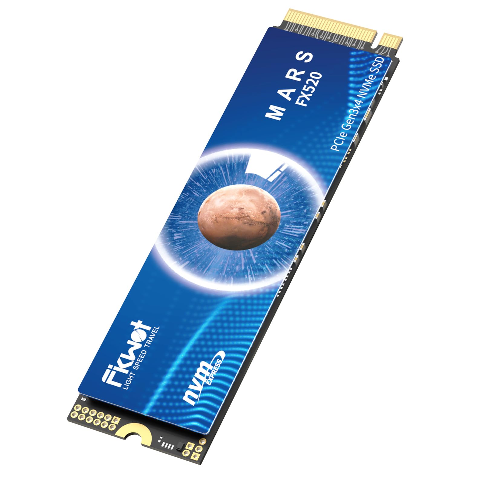 Fikwot FX520 SSD 256GB NVMe M.2 2280 PCIe Gen3 x4, hasta 2000 MB/s, SSD Interno para Portátiles y Ordenadores de Sobremesa