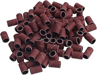 Beaupretty 200 Pçs Ferramentas Elétricas Ferramentas De Manicure Brocas De Unhas Ferramentas Elétricas Bandas De Lixar Unhas Brocas Bandas De Lixar Cabeça De Moagem Polidor De Lixa Dedicado