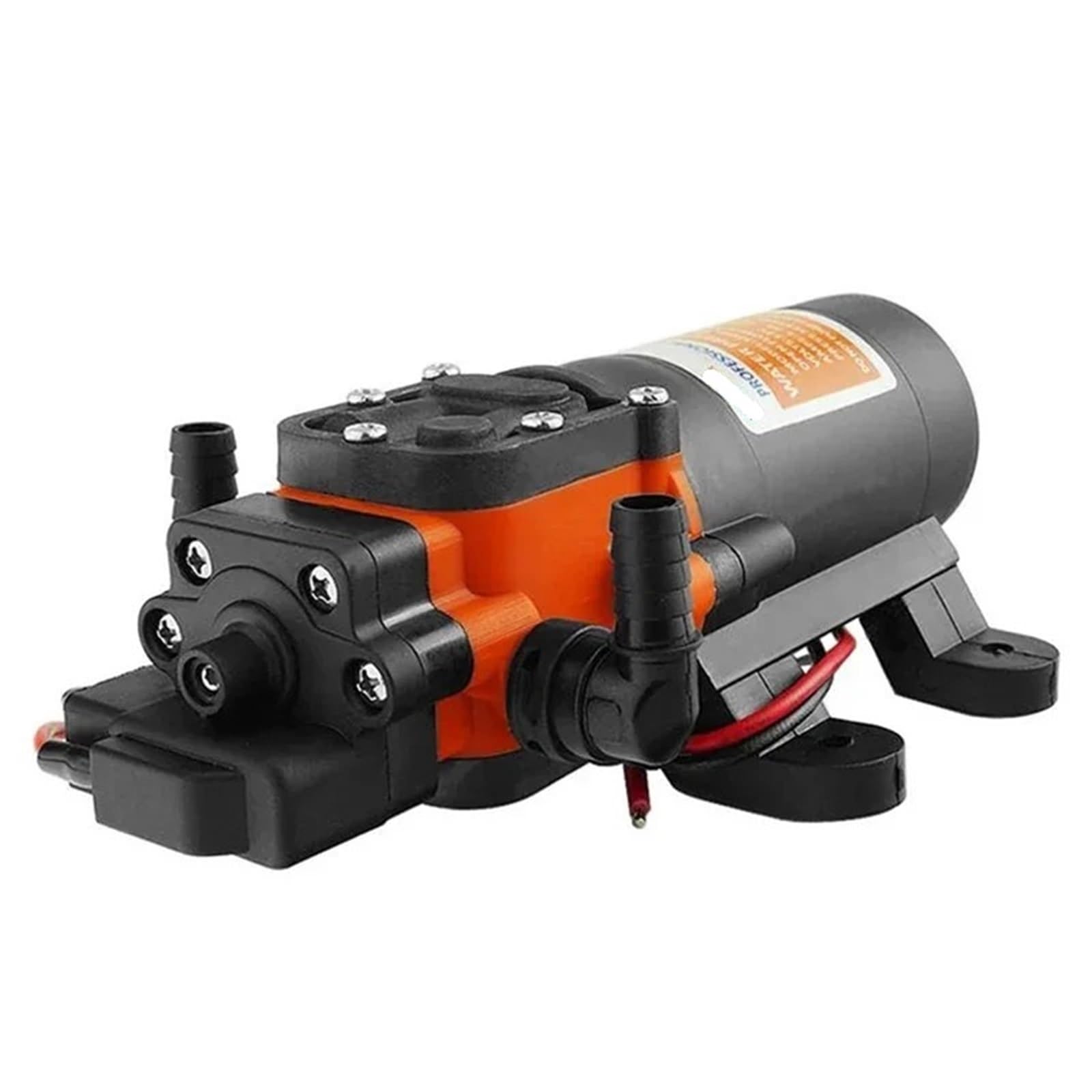 Mthckxjbsuz Onecolor Diaphragm Pump, Portable Marine Water Pump Diaphragm Self-Priming Boat Accessories Shower Toilet Pumping Motor Home(Onecolor)