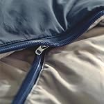 Ensemble de couvertures de couettes - Ultra Conception réversible Soft-Shams inclus & Tailles (Navy Blue, Queen)