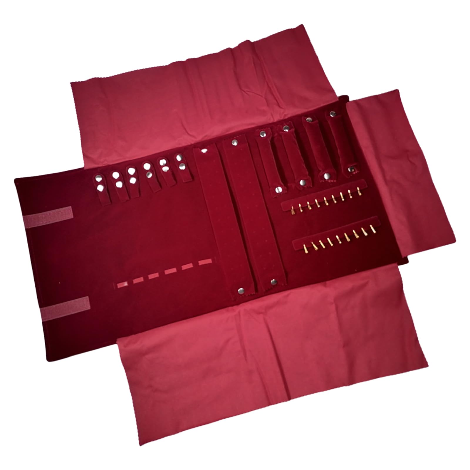 Farbic - Estuche para joyas con varios compartimentos para collares, pulseras, anillos, pendientes, viajes, diseños elegantes