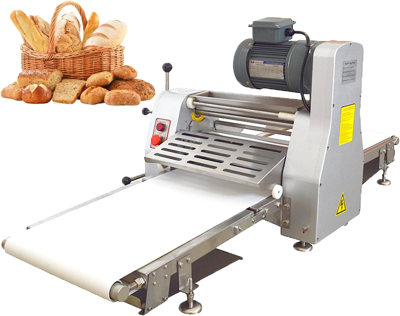 GODFATHER Electric Dough Sheeter Machine 12" 16" 20