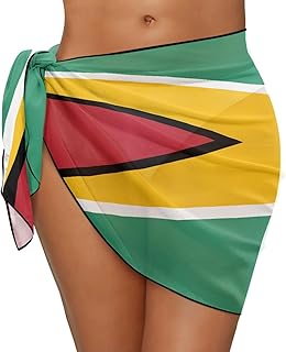 Swim Cover Up for Women Sarong Coverups Beach Sheer Short Bathing Suit Wrap Skirt