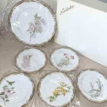 ノリタケ ガラコンテッサ サラダ皿 柄違い6枚 61aI9SwZK9L._UF350,350_QL50_.jpg